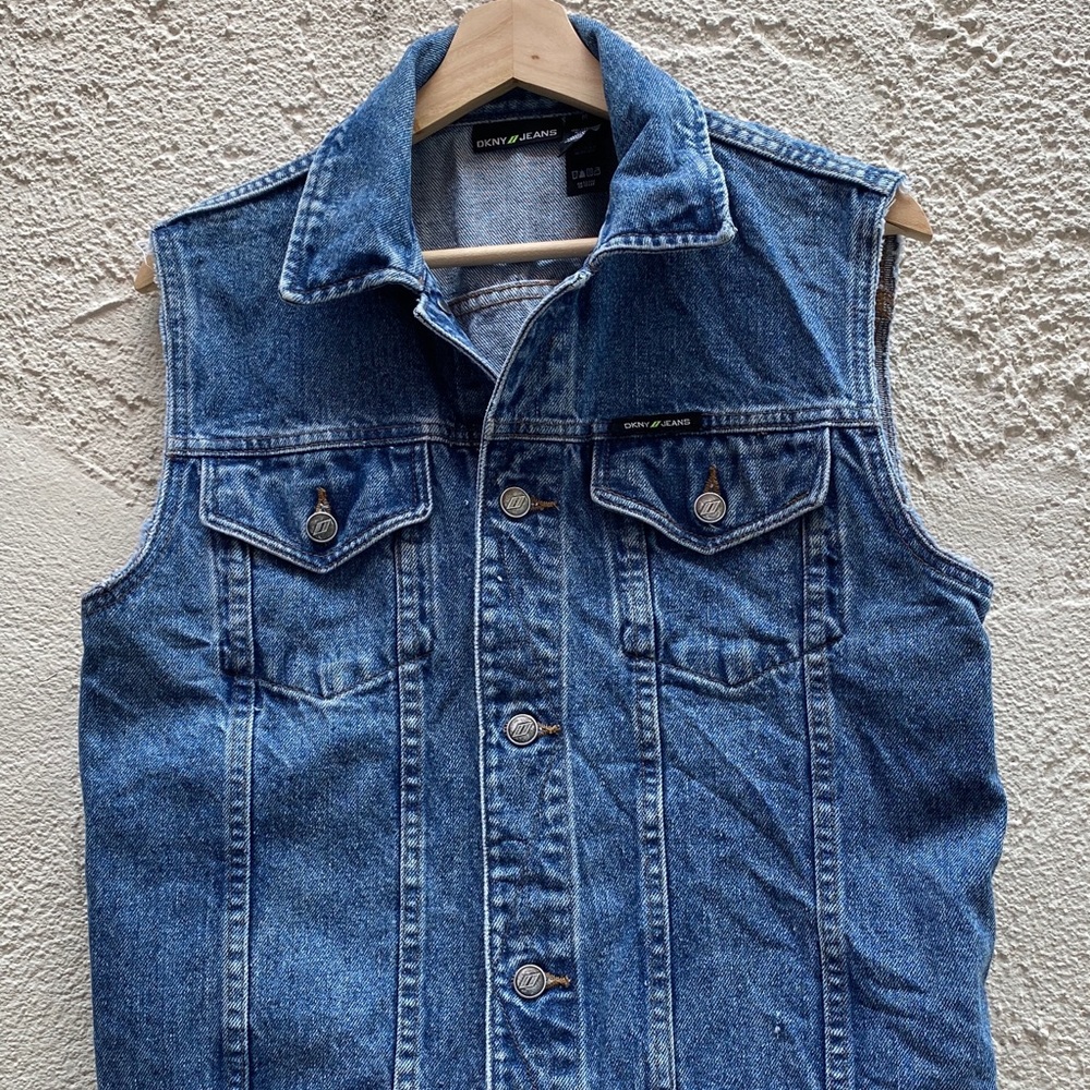 DKNY Denim Vest